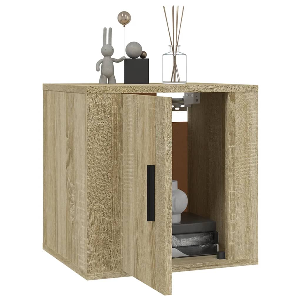 Nástěnné Tv Skříňky 2 Ks 40 X 34,5 X Dub Sonoma