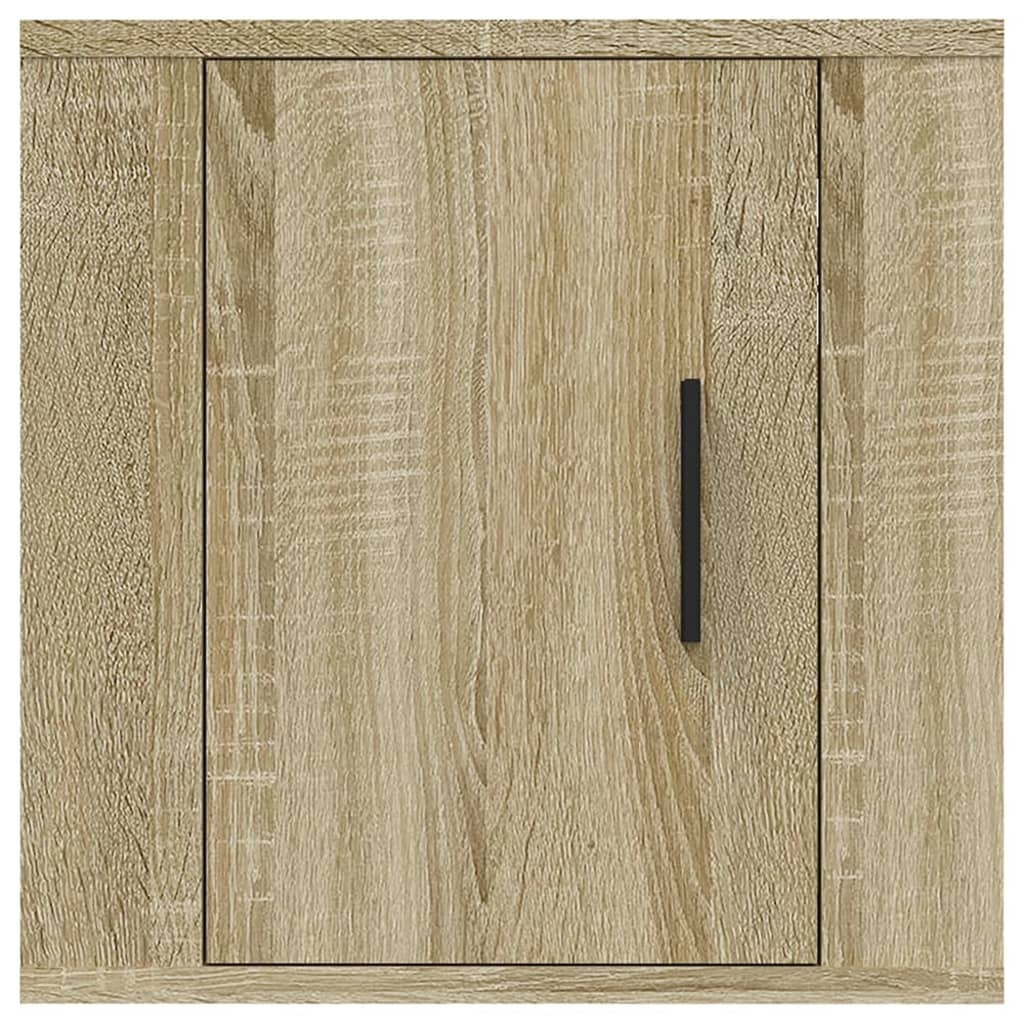 Nástěnné Tv Skříňky 2 Ks 40 X 34,5 X Dub Sonoma