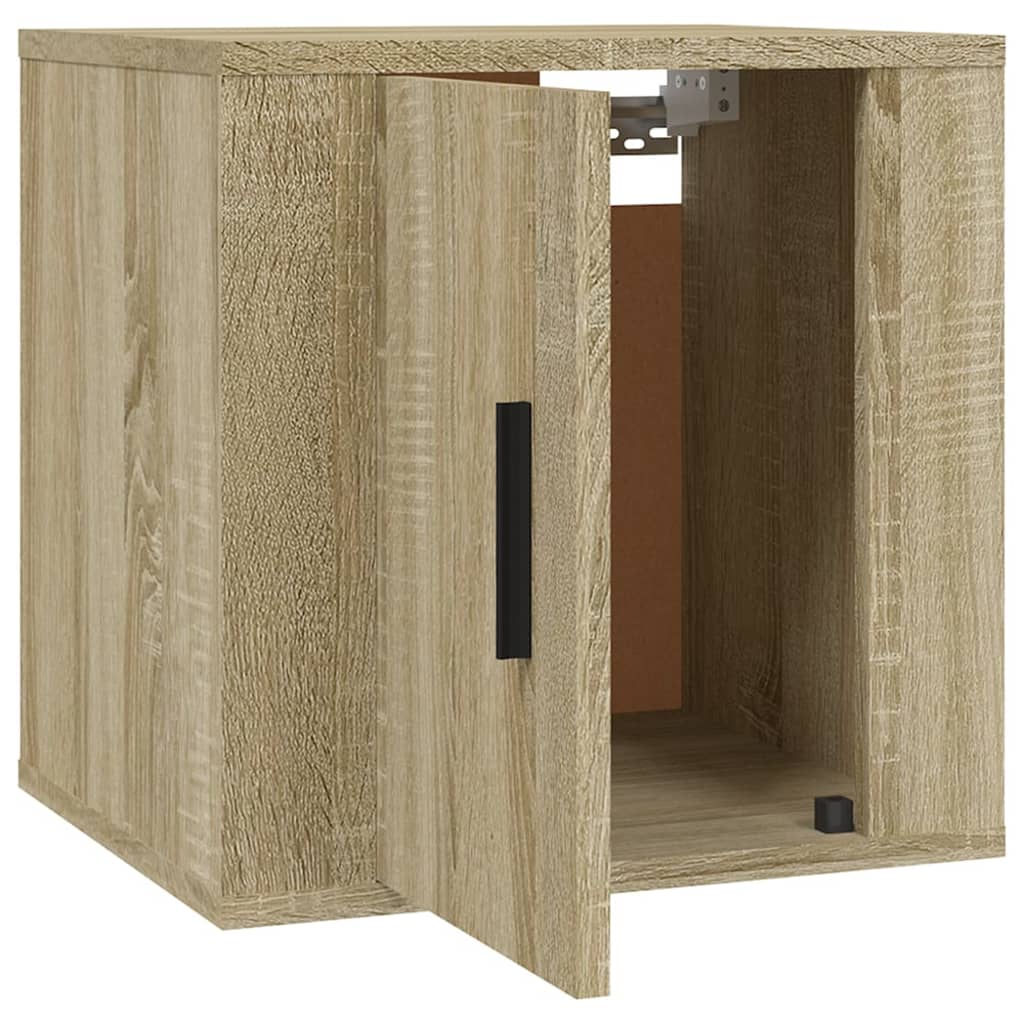 Nástěnné Tv Skříňky 2 Ks 40 X 34,5 X Dub Sonoma