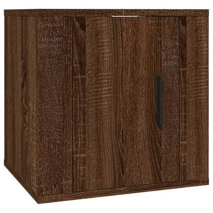 Nástěnná Tv Skříňka 40 X 34,5 X Hnědý Dub