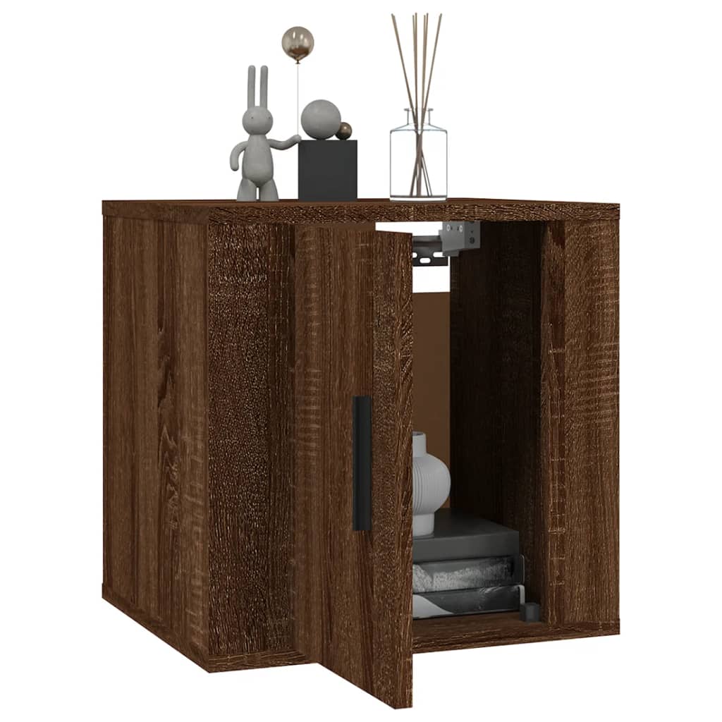 Nástěnná Tv Skříňka 40 X 34,5 X Hnědý Dub