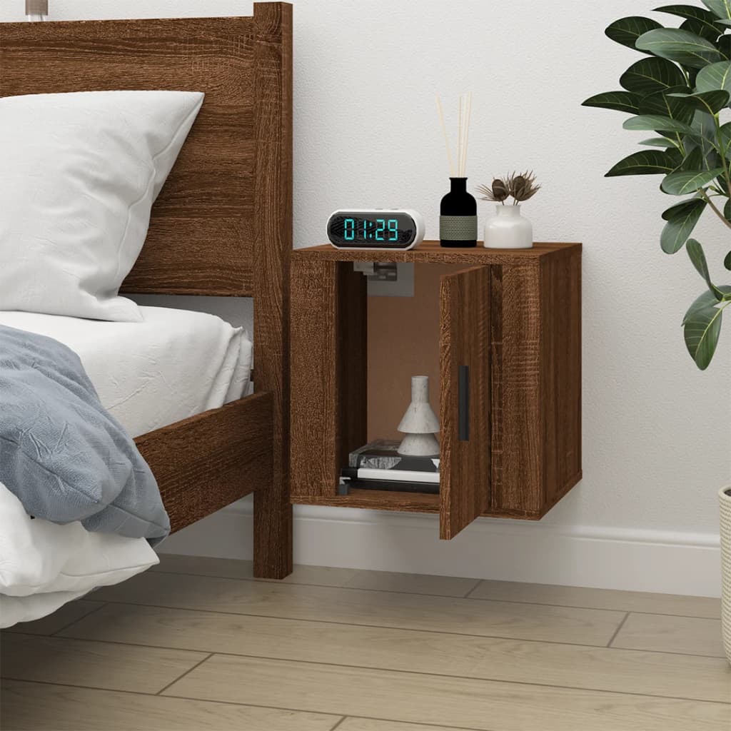 Nástěnná Tv Skříňka 40 X 34,5 X Hnědý Dub