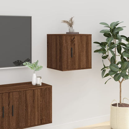 Nástěnná Tv Skříňka 40 X 34,5 X Hnědý Dub