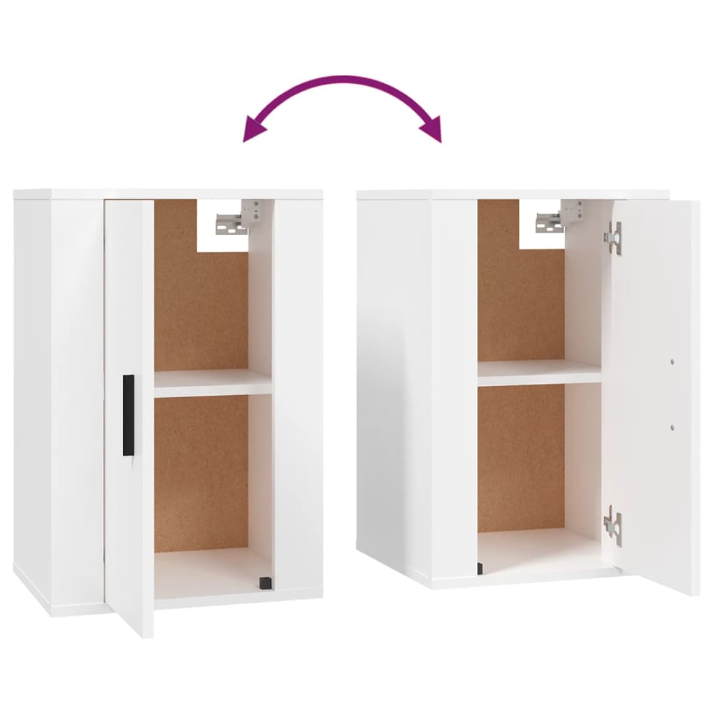 Nástěnná Tv Skříňka 40 X 34,5 X Bílá