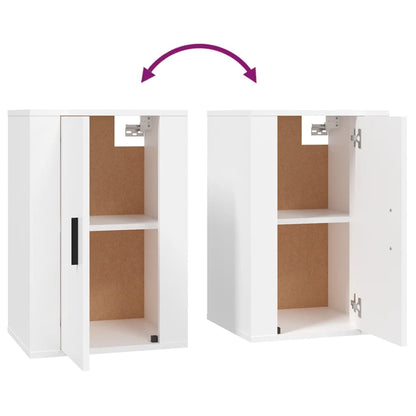 Nástěnná Tv Skříňka 40 X 34,5 X Bílá
