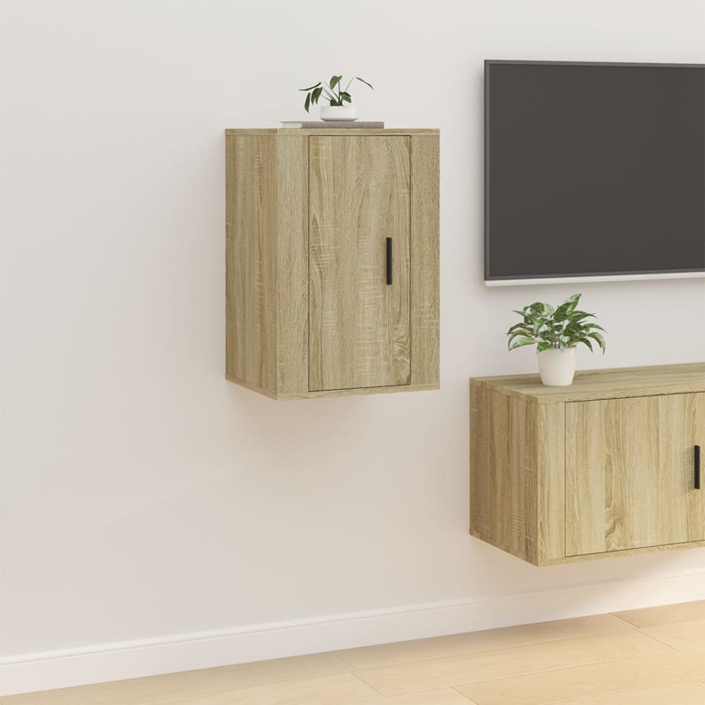 Nástěnná Tv Skříňka 100 X 34,5 X Dub Sonoma