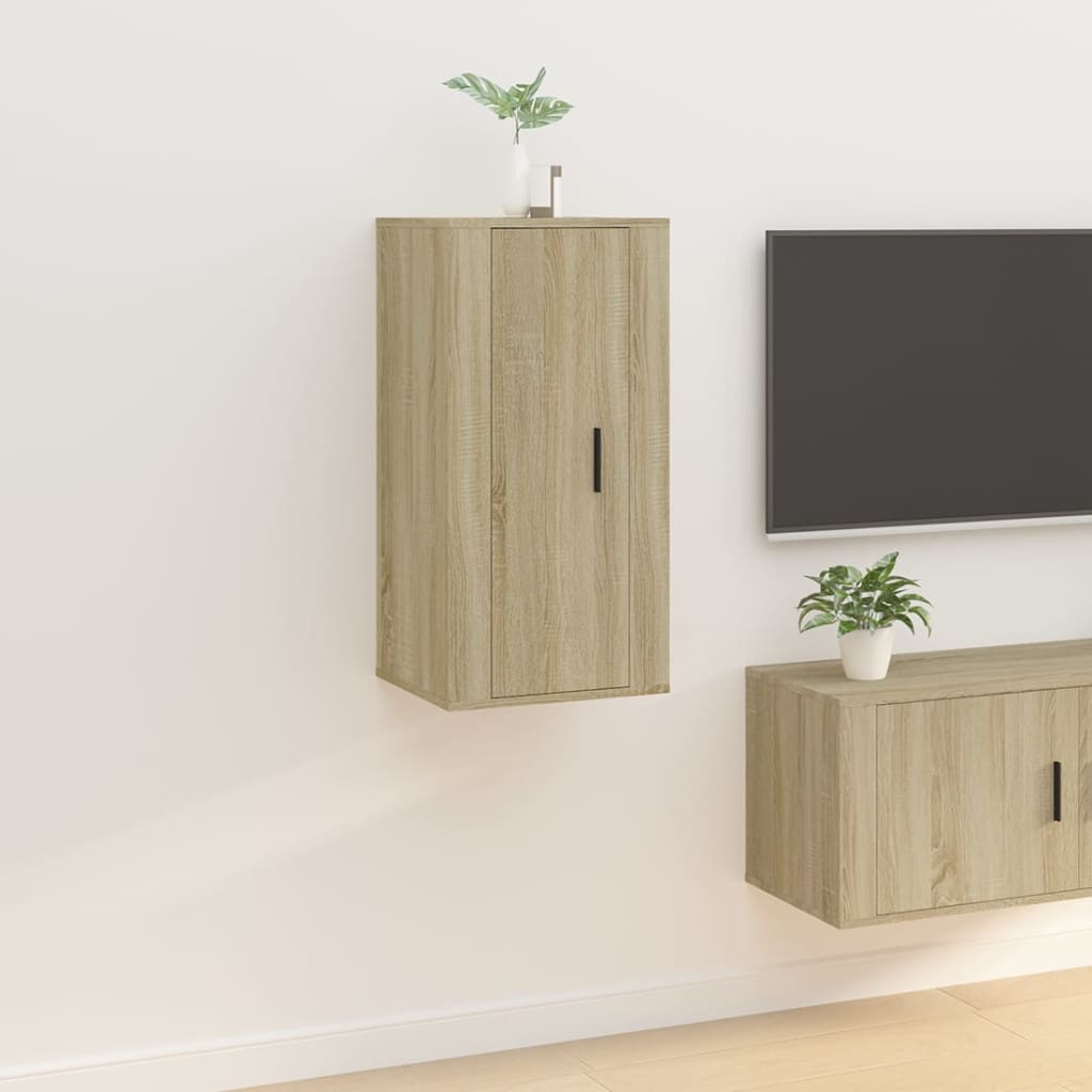 Nástěnná Tv Skříňka 100 X 34,5 X Dub Sonoma