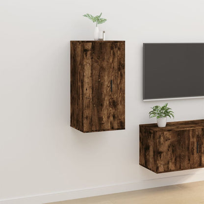 Nástěnná Tv Skříňka 57 X 34,5 X Kouřový Dub