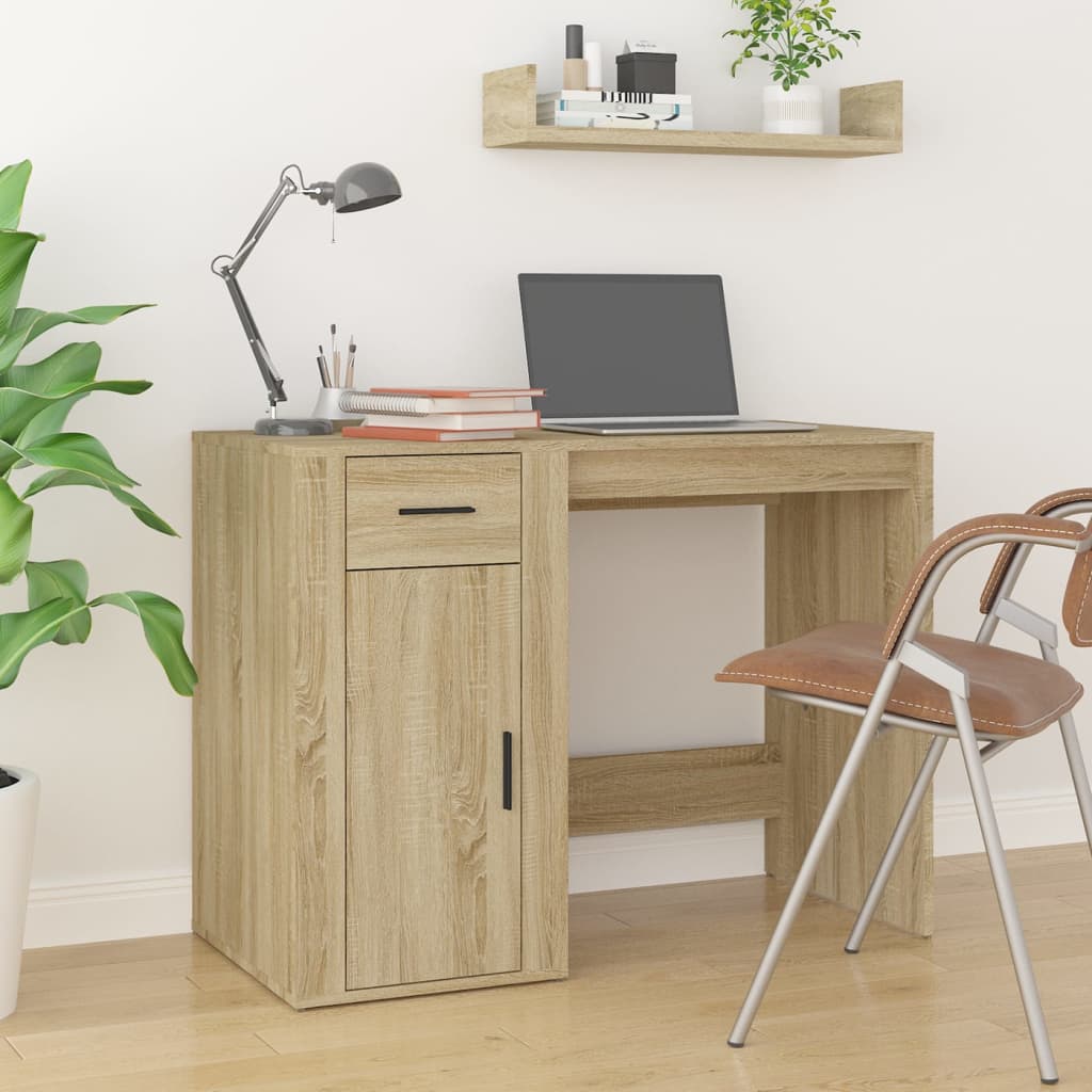 Psací Stůl 100 X 49 X 75 Cm Kompozitní Dřevo