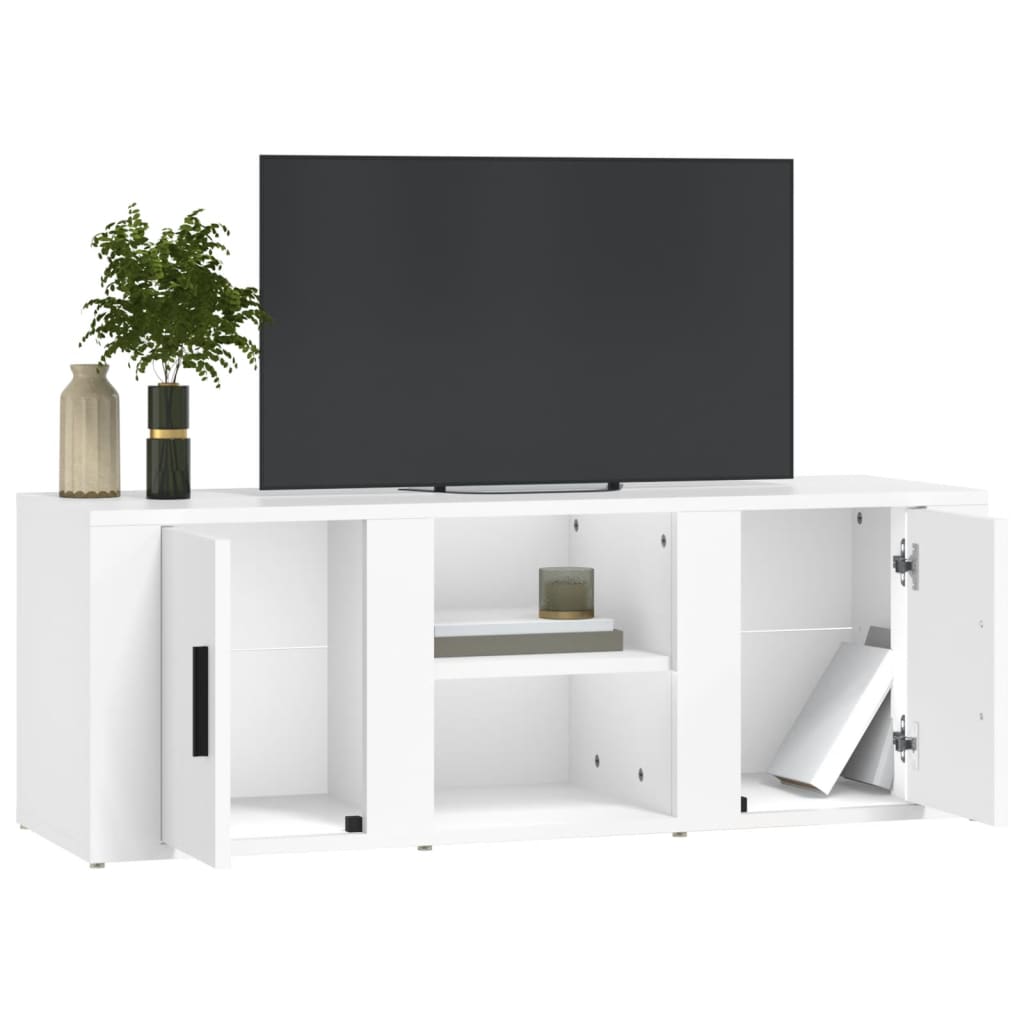Tv Skříňka 100X31,5X35 Cm Kompozitní Dřevo