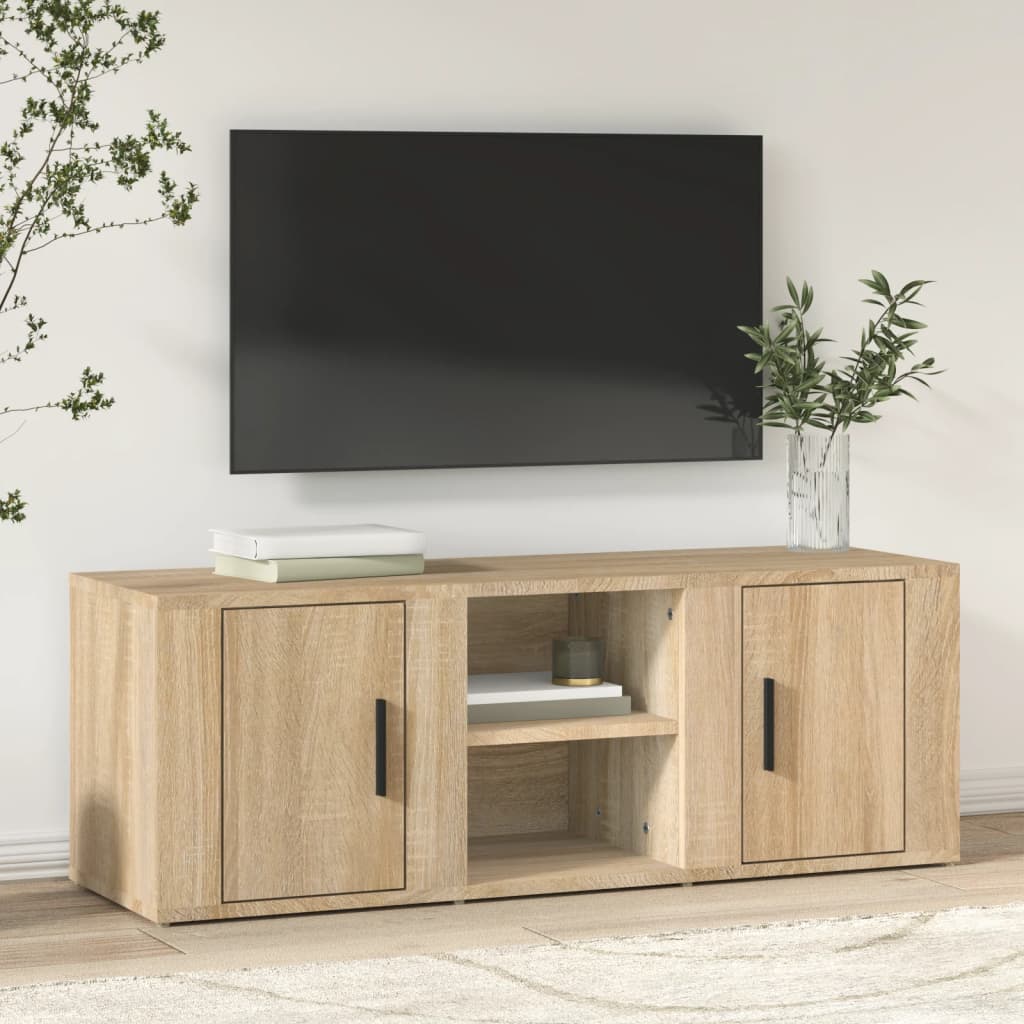 Tv Skříňka 100X31,5X35 Cm Kompozitní Dřevo