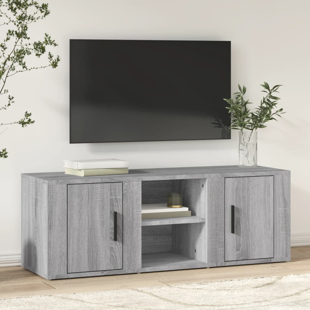 Tv Skříňka 100X31,5X35 Cm Kompozitní Dřevo