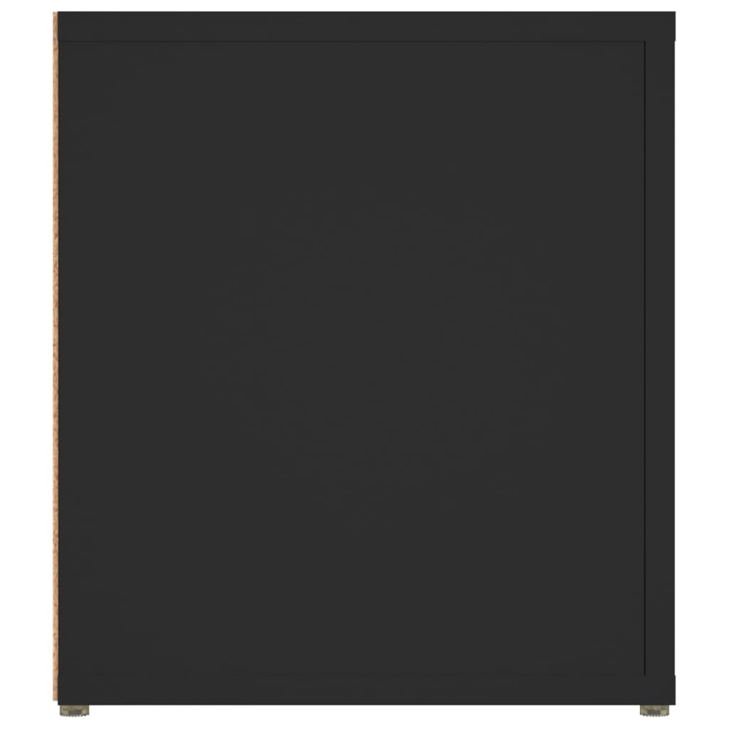 Tv Skříňky 2 Ks Černé 80 X 31,5 X 36 Cm Kompozitní Dřevo