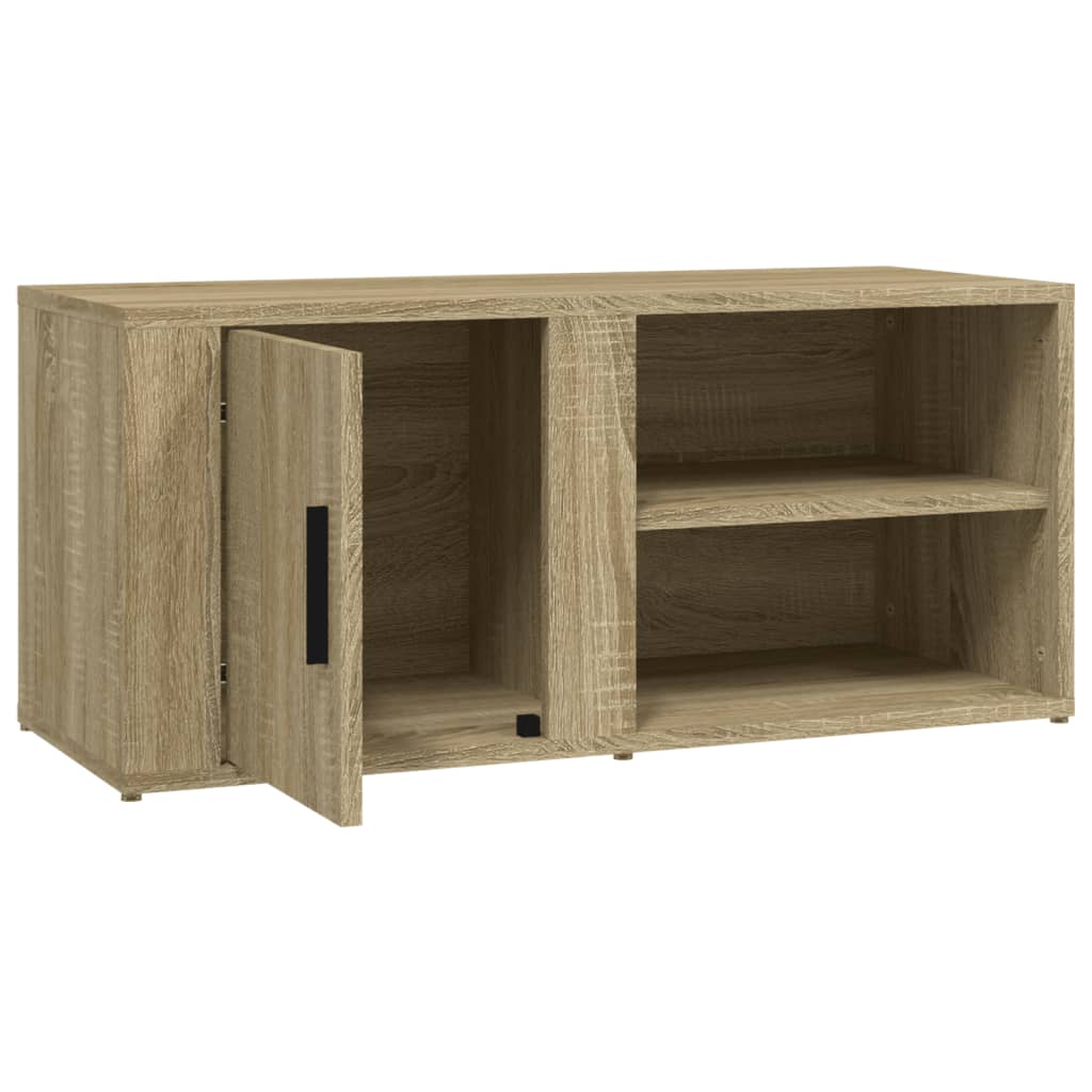 Tv Skříňky 2 Ks Dub Sonoma 80 X 31,5 X 36 Cm Kompozitní Dřevo