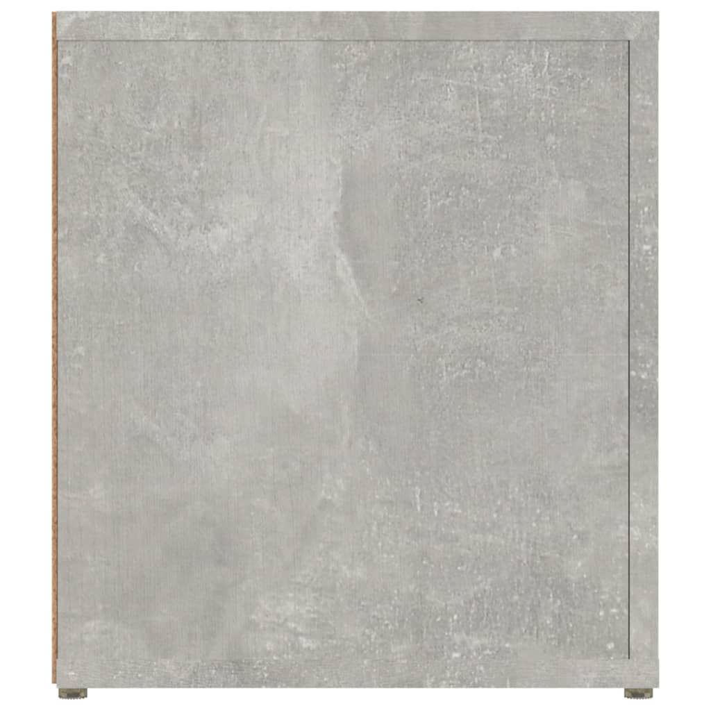 Tv Skříňky 2 Ks Betonově Šedé 80 X 31,5 X 36 Cm Kompozit