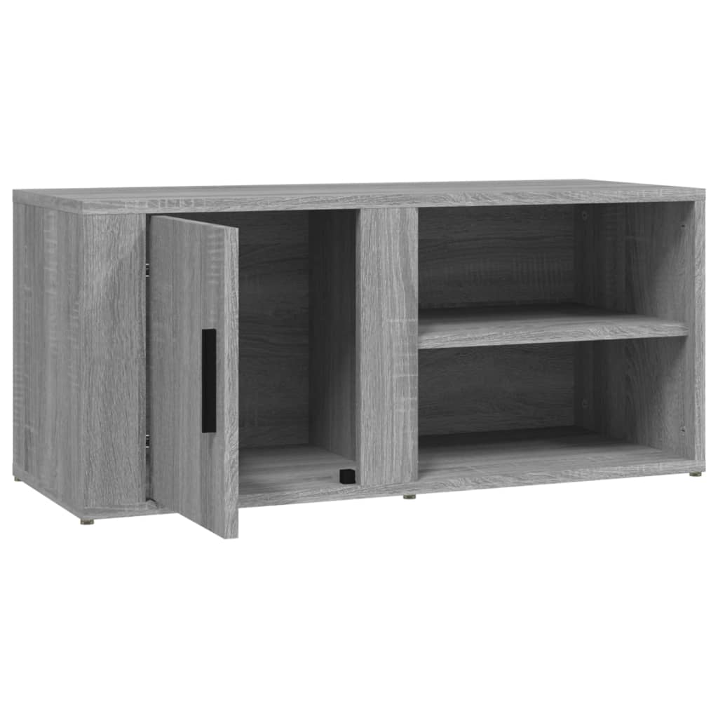 Tv Skříňky 2 Ks Šedé Sonoma 80 X 31,5 X 36 Cm Kompozitní Dřevo