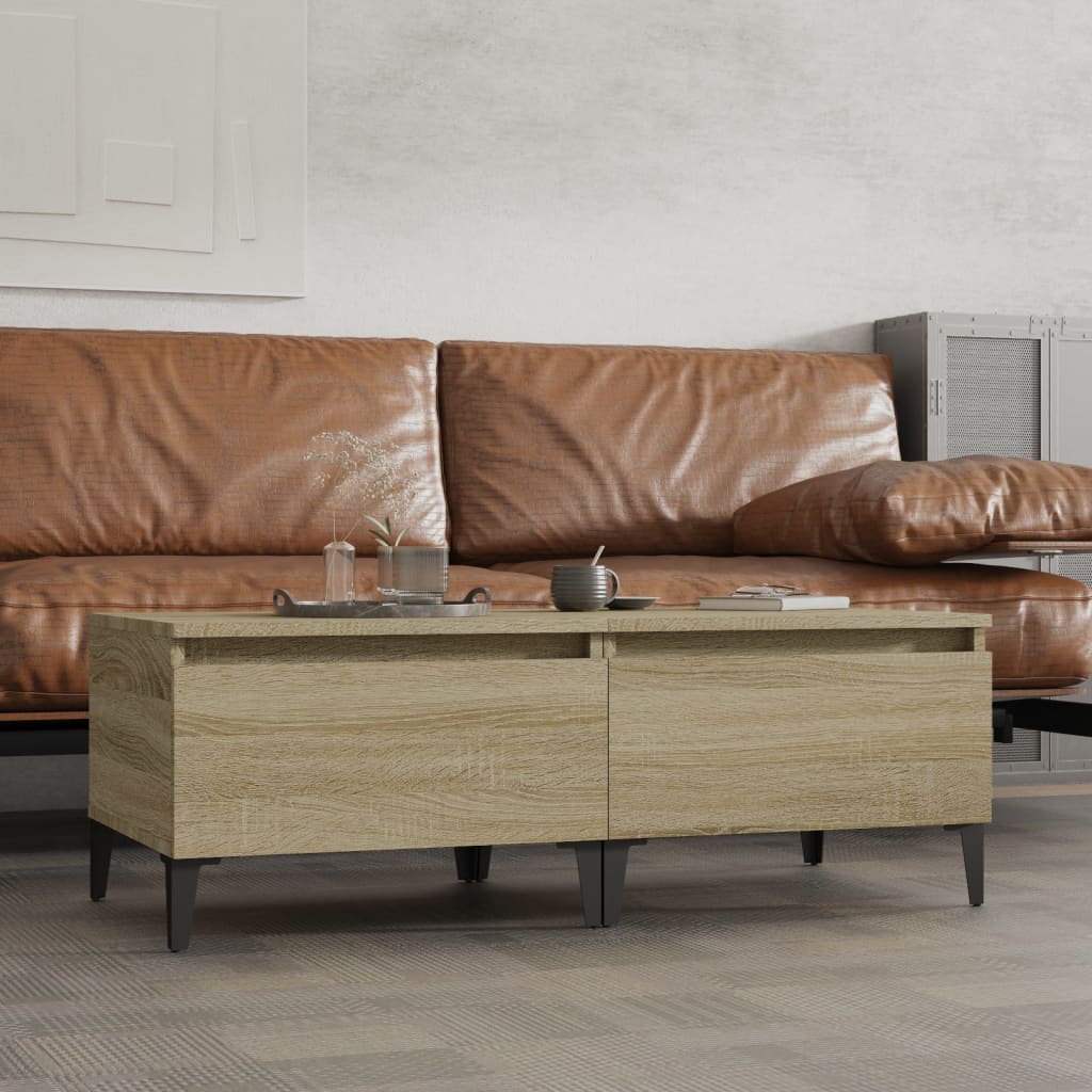 Odkládací Stolek 50 X 46 X 35 Cm Kompozitní Dřevo