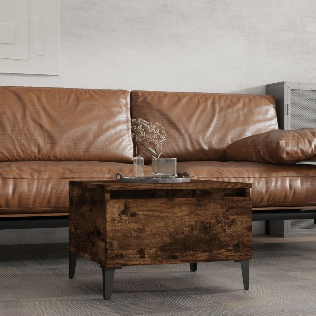 Odkládací Stolek 50 X 46 X 35 Cm Kompozitní Dřevo