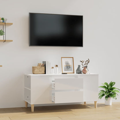 Tv Skříňka 102X44,5X50 Cm Kompozitní Dřevo