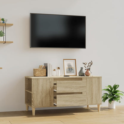 Tv Skříňka 102X44,5X50 Cm Kompozitní Dřevo
