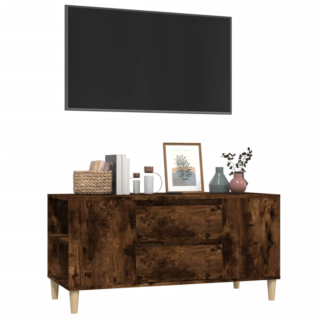 Tv Skříňka 102X44,5X50 Cm Kompozitní Dřevo