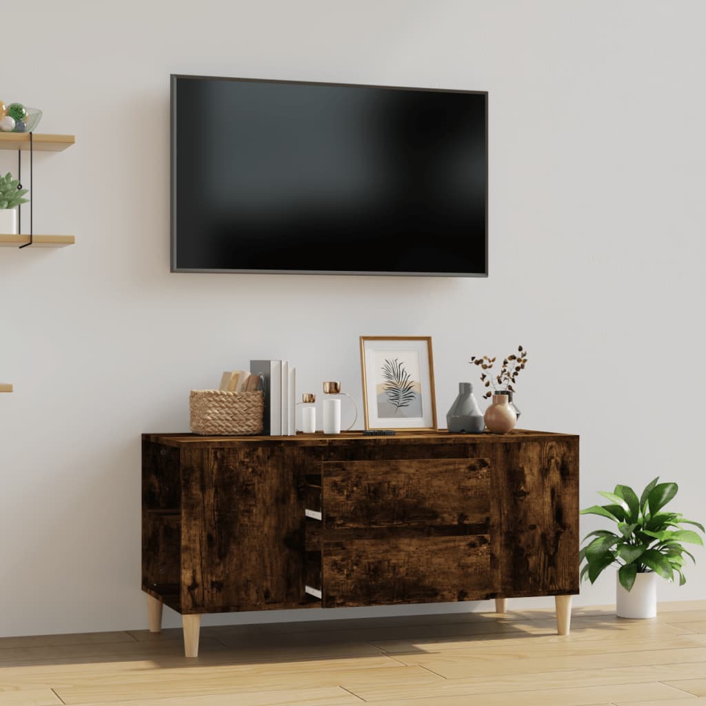 Tv Skříňka 102X44,5X50 Cm Kompozitní Dřevo