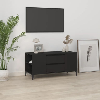 Tv Skříňka Betonově Šedá 102X44,5X50 Cm Kompozitní Dřevo