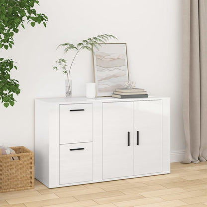 Příborník Betonově Šedý 100X33X59,5 Cm Kompozitní Dřevo