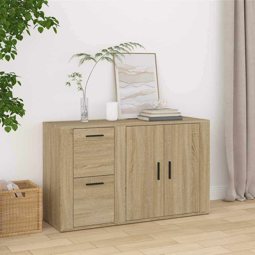 Příborník Dub Sonoma 100 X 33 X 59,5 Cm Kompozitní Dřevo