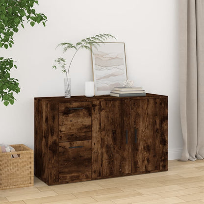 Příborník Betonově Šedý 100X33X59,5 Cm Kompozitní Dřevo