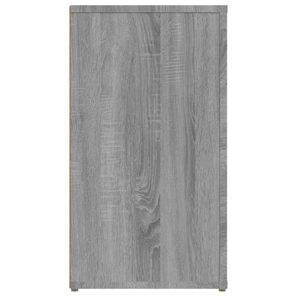 Příborník Šedý Sonoma 100X33X59,5 Cm Kompozitní Dřevo