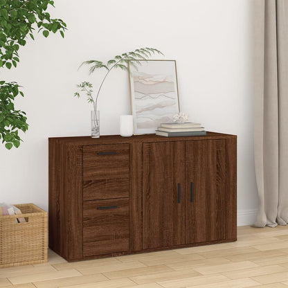 Příborník Betonově Šedý 100X33X59,5 Cm Kompozitní Dřevo