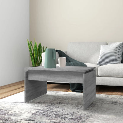 Konferenční Stolek Bílý 68 X 50 X 38 Cm Kompozitní Dřevo