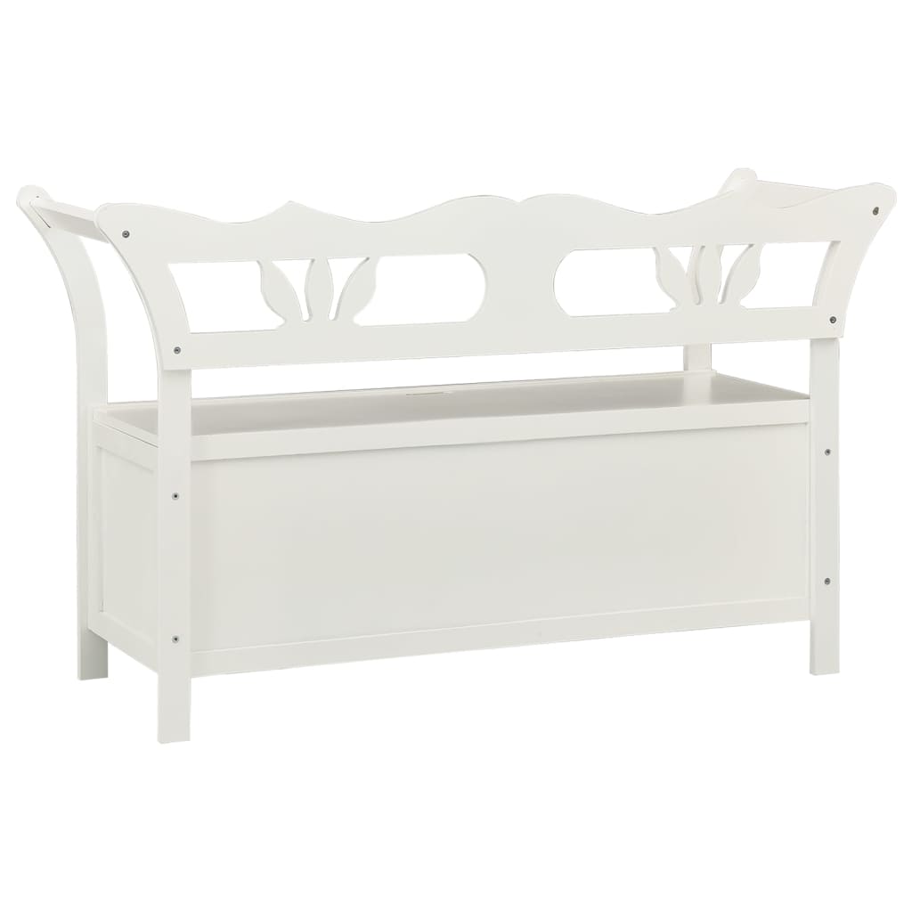 Lavice 107 X 45 X 75,5 Cm Masivní Jedlové Dřevo