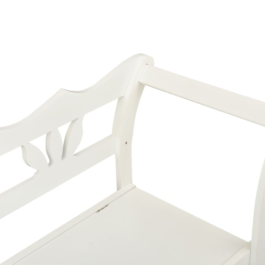 Lavice 107 X 45 X 75,5 Cm Masivní Jedlové Dřevo