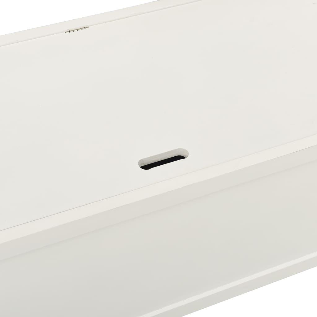 Lavice 107 X 45 X 75,5 Cm Masivní Jedlové Dřevo