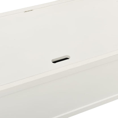 Lavice 107 X 45 X 75,5 Cm Masivní Jedlové Dřevo