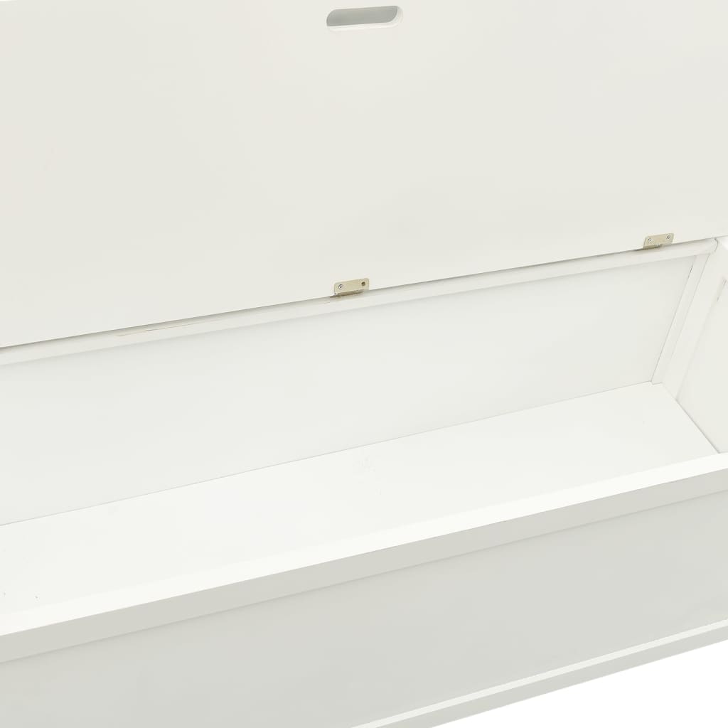 Lavice 107 X 45 X 75,5 Cm Masivní Jedlové Dřevo