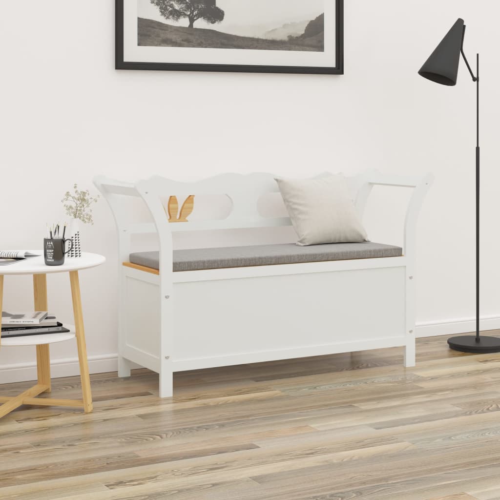 Lavice 107 X 45 X 75,5 Cm Masivní Jedlové Dřevo