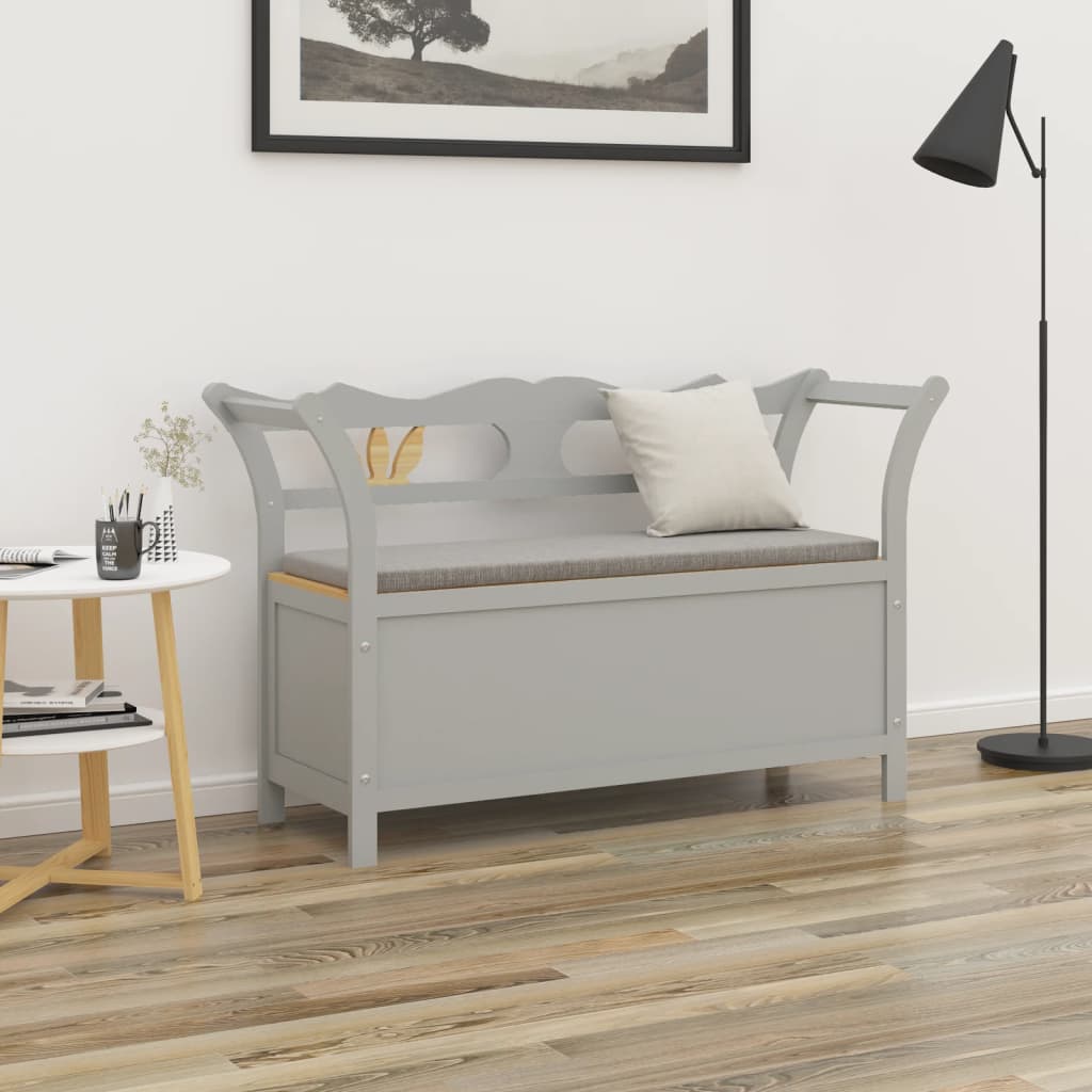 Lavice 107 X 45 X 75,5 Cm Masivní Jedlové Dřevo