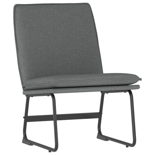 Křeslo Tmavě Šedé 52 X 75 X 76 Cm Textil