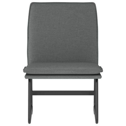 Křeslo Tmavě Šedé 52 X 75 X 76 Cm Textil
