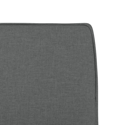 Křeslo Tmavě Šedé 52 X 75 X 76 Cm Textil