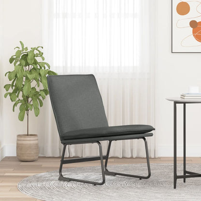 Křeslo Tmavě Šedé 52 X 75 X 76 Cm Textil