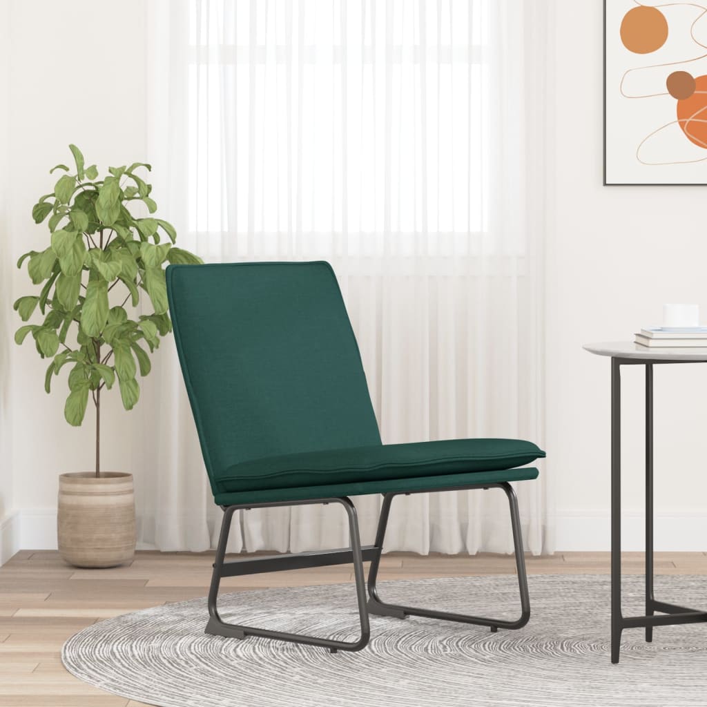Křeslo Tmavě Šedé 52 X 75 X 76 Cm Textil