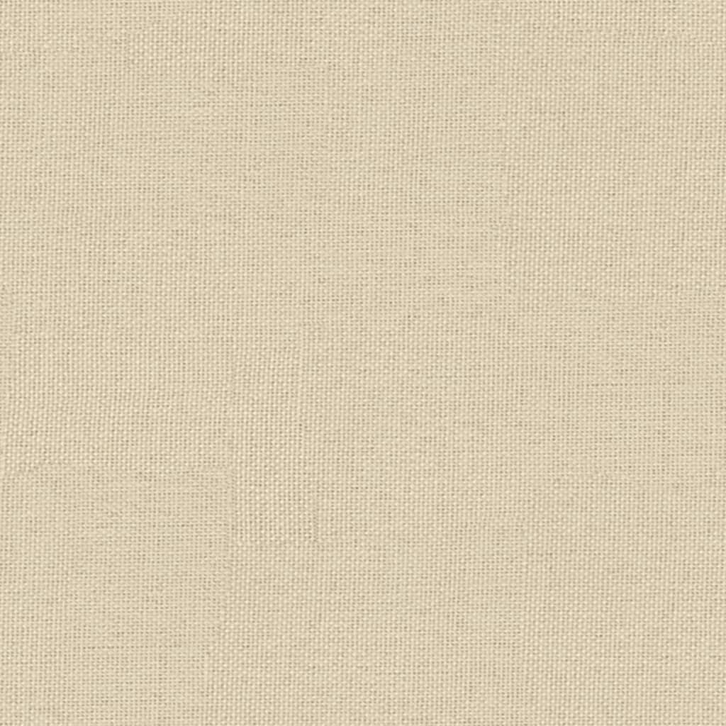 Křeslo Krémové 55 X 64 X 80 Cm Textil