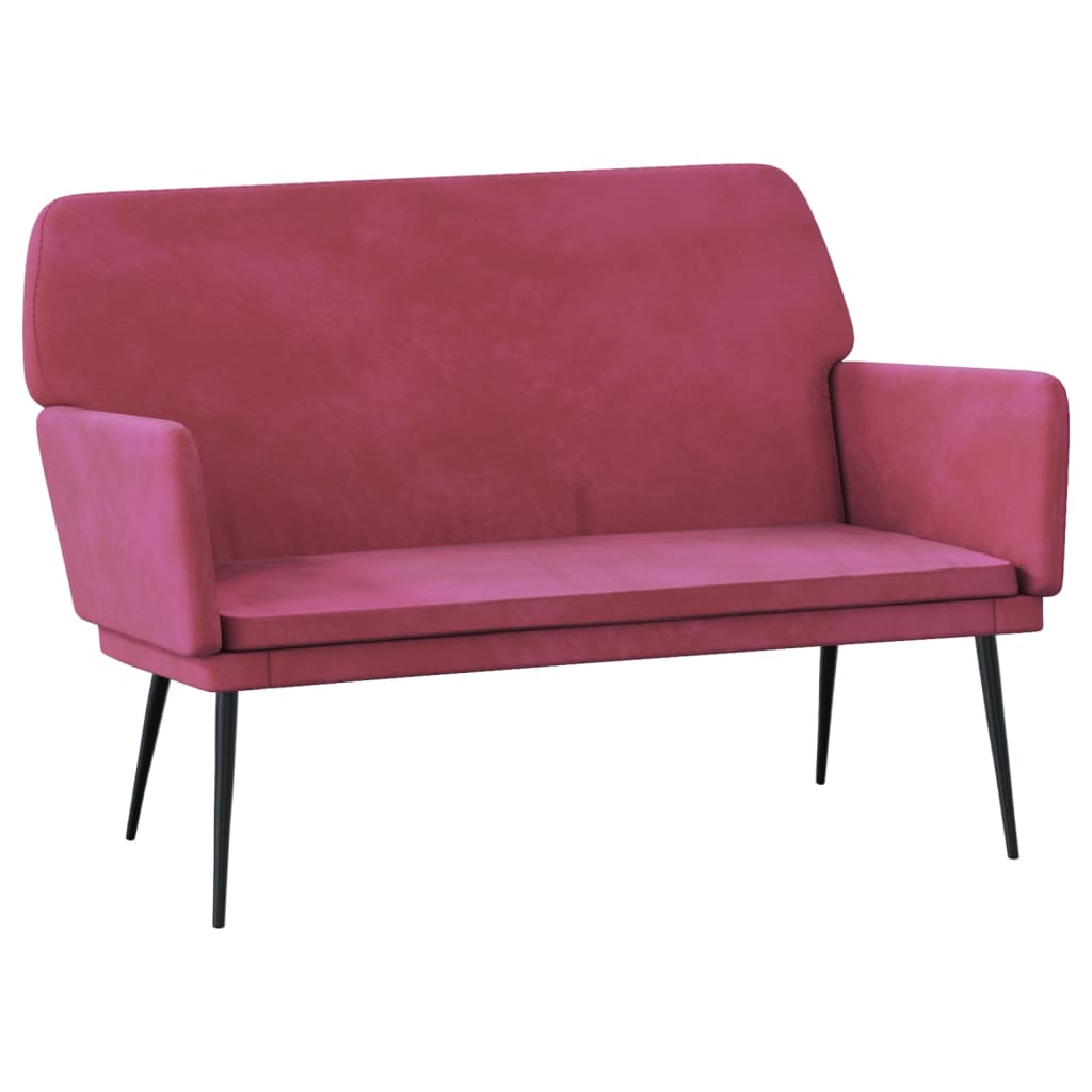 Lavice Vínová 108 X 79 X 79 Cm Samet