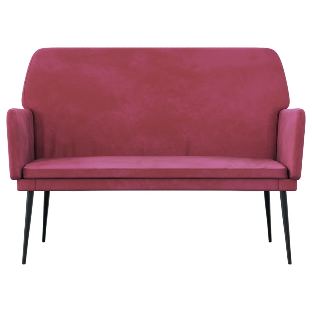 Lavice Vínová 108 X 79 X 79 Cm Samet