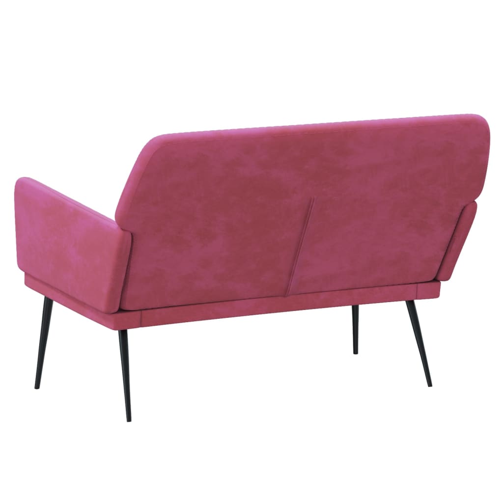 Lavice Vínová 108 X 79 X 79 Cm Samet