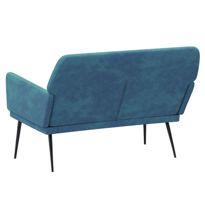 Lavice Modrá 108 X 79 X 79 Cm Samet